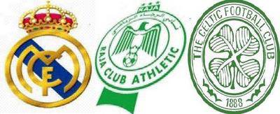 RAJA CASABLANCA+CELTIC GLASGOW+REAL MADRID...LES MEILLEURS SUR TERRE !!